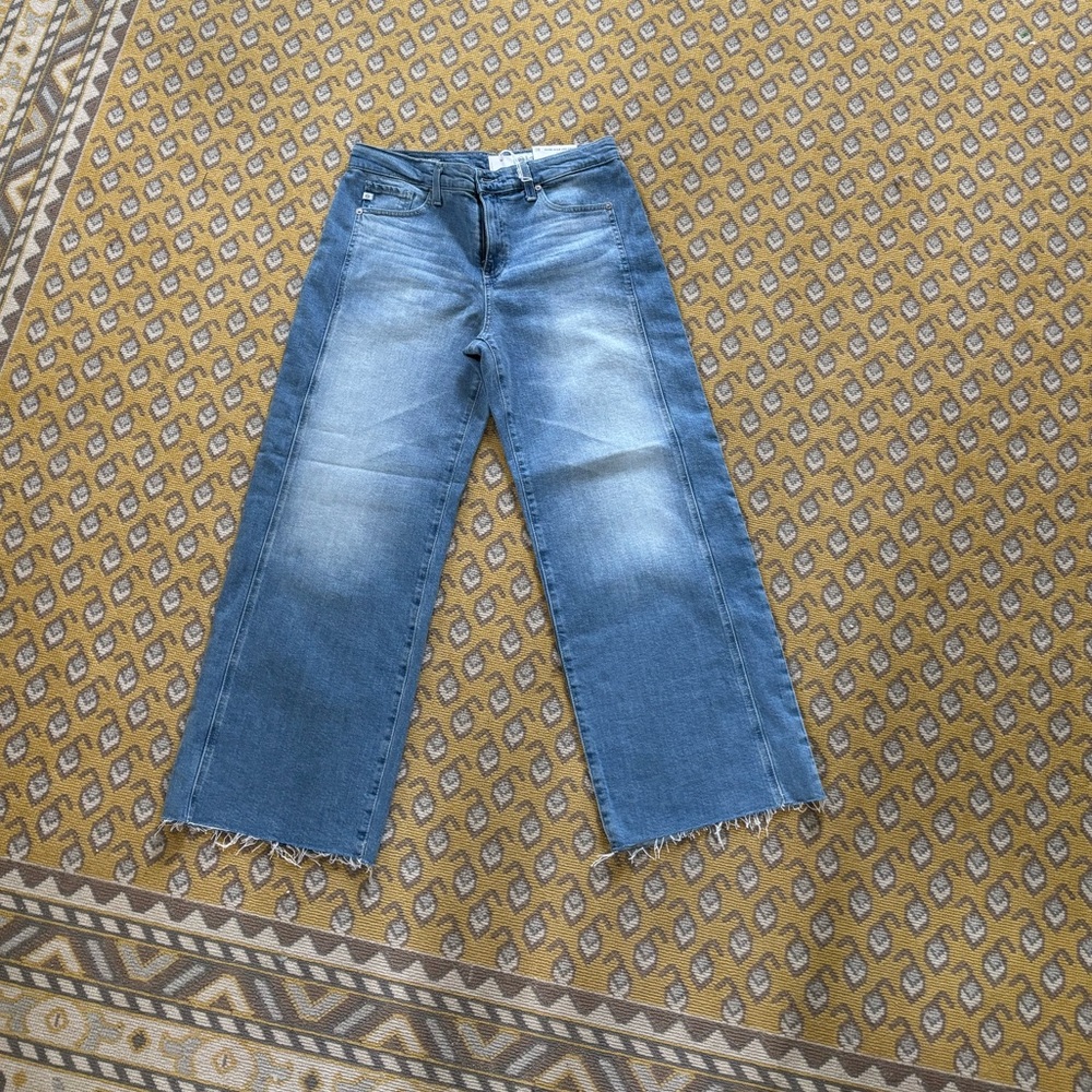 AG Los Angelos Wide Leg Crop 28